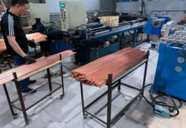 Ticari Fined Air Con Evaporator Coil Kondensatörü AC Birim Dolapları için 2